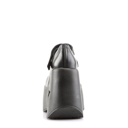 DemoniaCult Womens Pumps DYNAMITE-03 Blk Vegan Leather