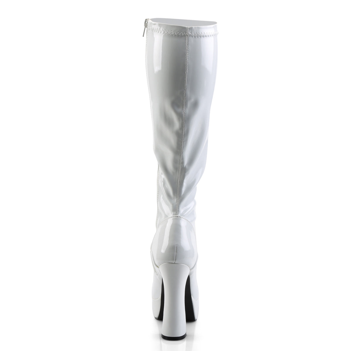 Pleaser Womens Boots ELECTRA-2000Z Wht Str Pat
