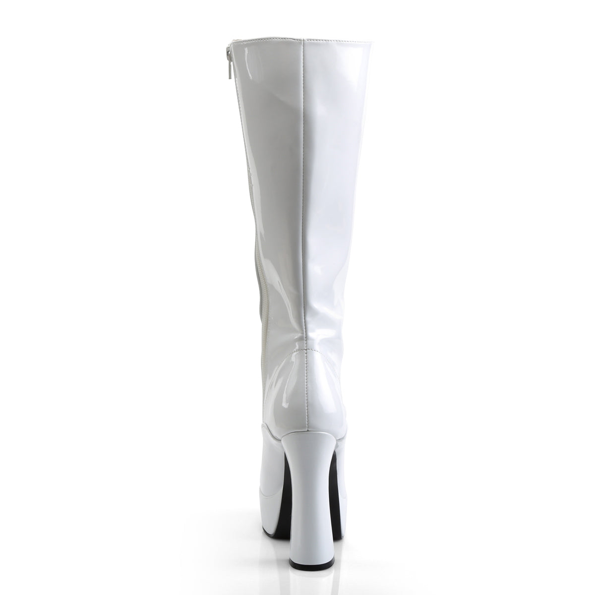 Pleaser Womens Boots ELECTRA-2020 Wht Pat