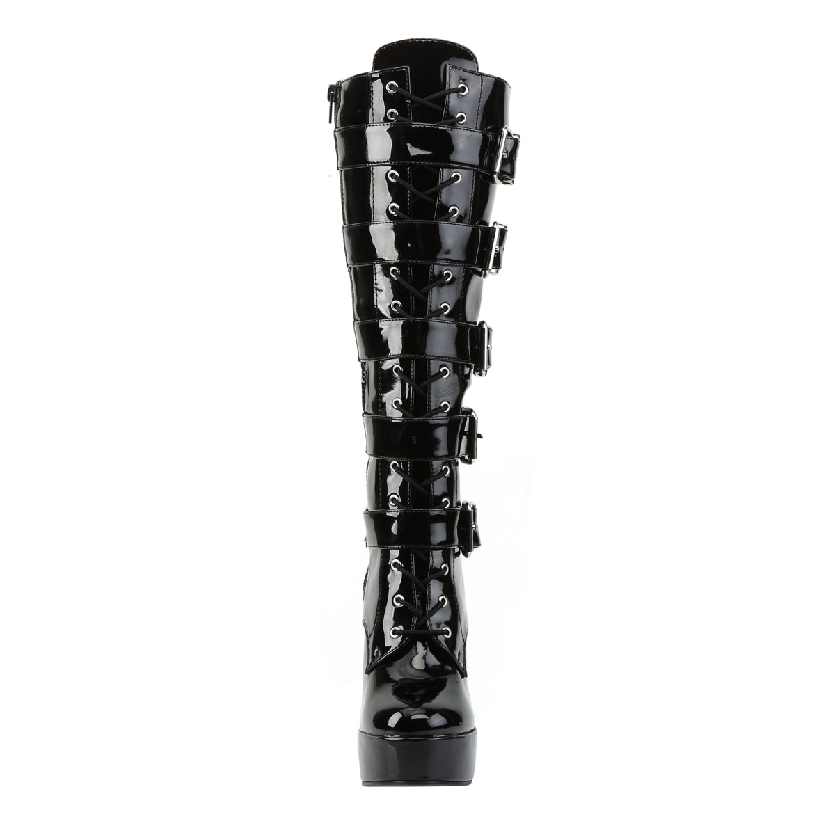 Pleaser Womens Boots ELECTRA-2042 Blk Pat