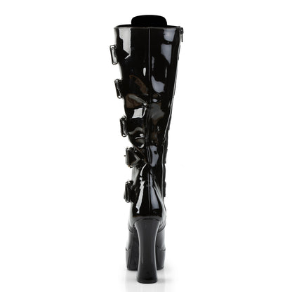 Pleaser Womens Boots ELECTRA-2042 Blk Pat