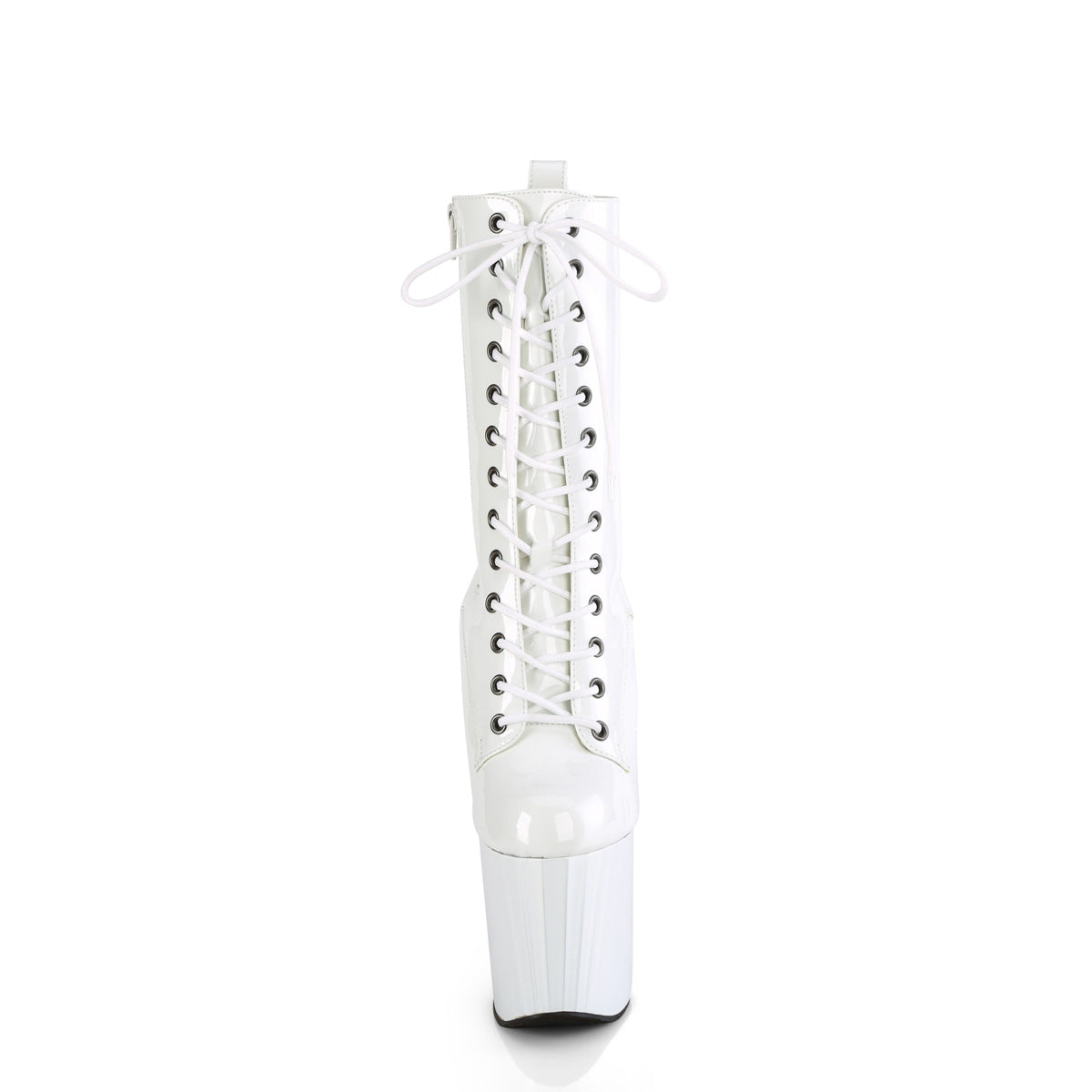 Pleaser   ENCHANT-1040 Wht Pat/Wht
