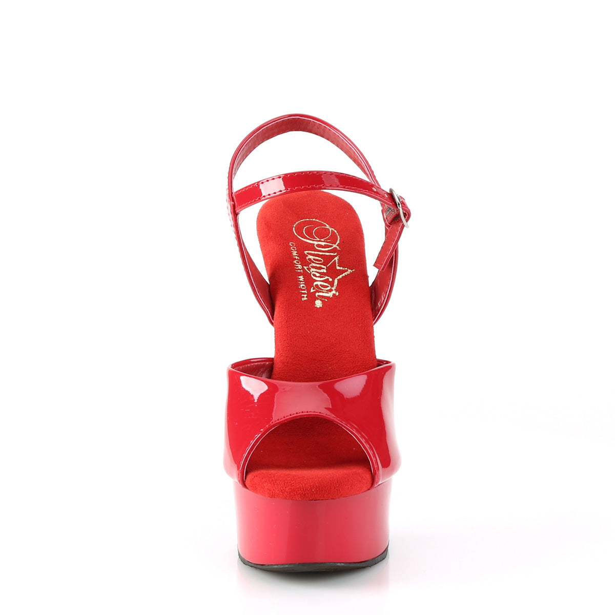 Pleaser  Sandals EXCITE-609 Red Pat/Red