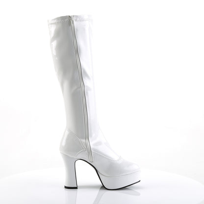Funtasma Womens Boots EXOTICA-2000 Wht Str Pat