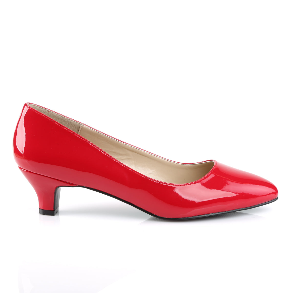 Pleaser Pink Label Womens Pumps FAB-420 Red Pat