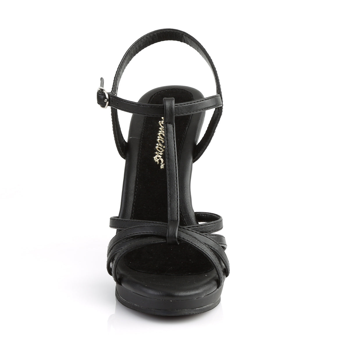 Fabulicious Womens Sandals FLAIR-420 Blk Pu/Blk Matte