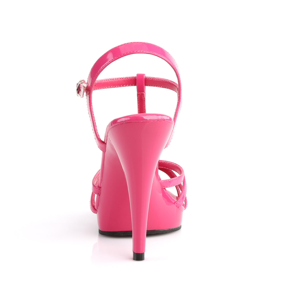 Fabulicious Womens Sandals FLAIR-420 Hot Pink Pat/Hot Pink