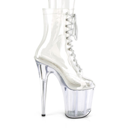 Pleaser Womens Ankle Boots FLAMINGO-1020C Clr/Clr