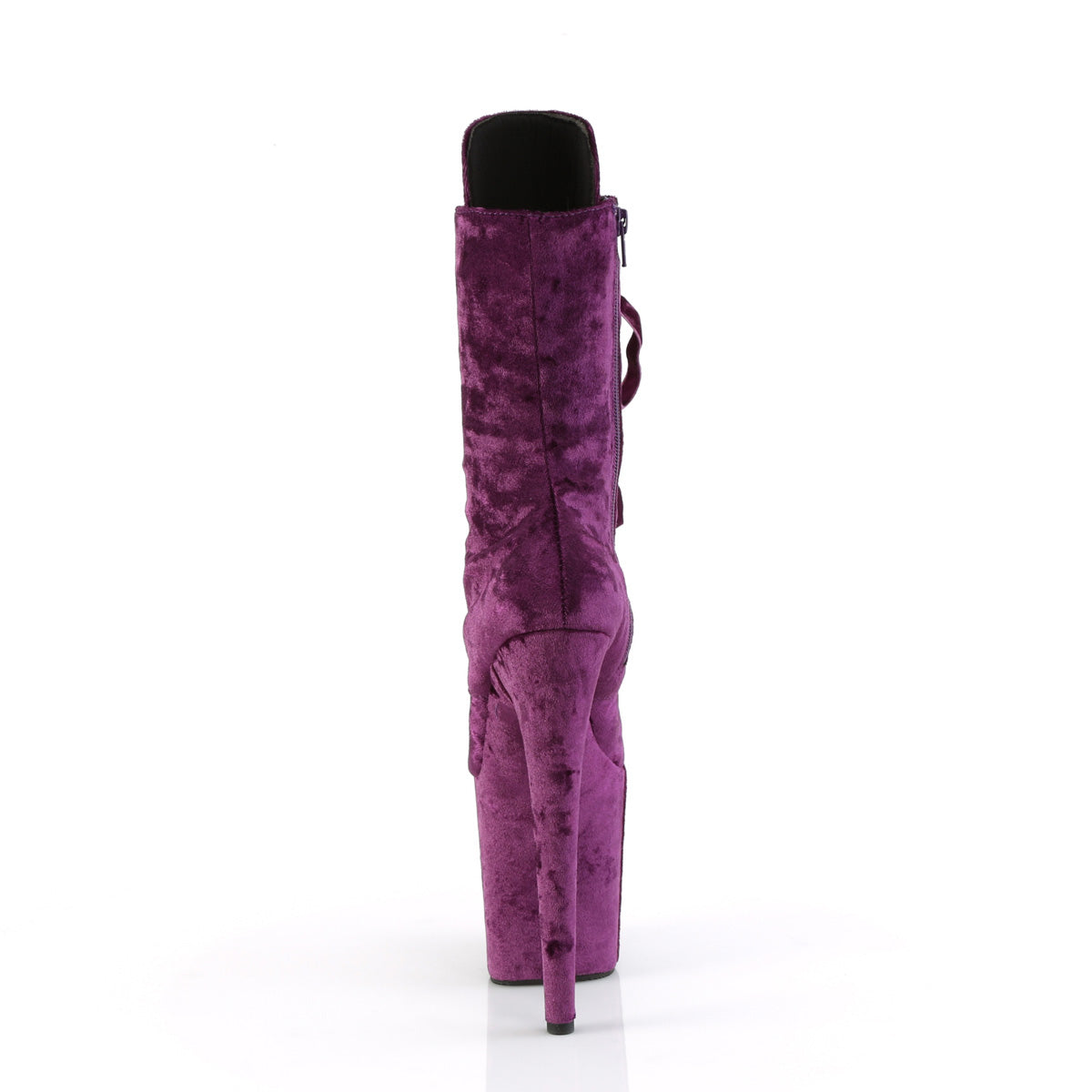 Pleaser  Ankle Boots FLAMINGO-1045VEL Purple Velvet/Purple Velvet