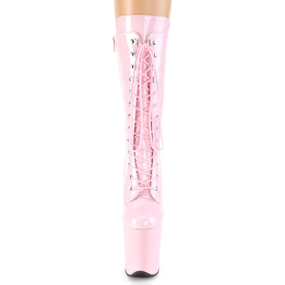 Pleaser Womens Ankle Boots FLAMINGO-1050 B. Pink Pat/B. Pink