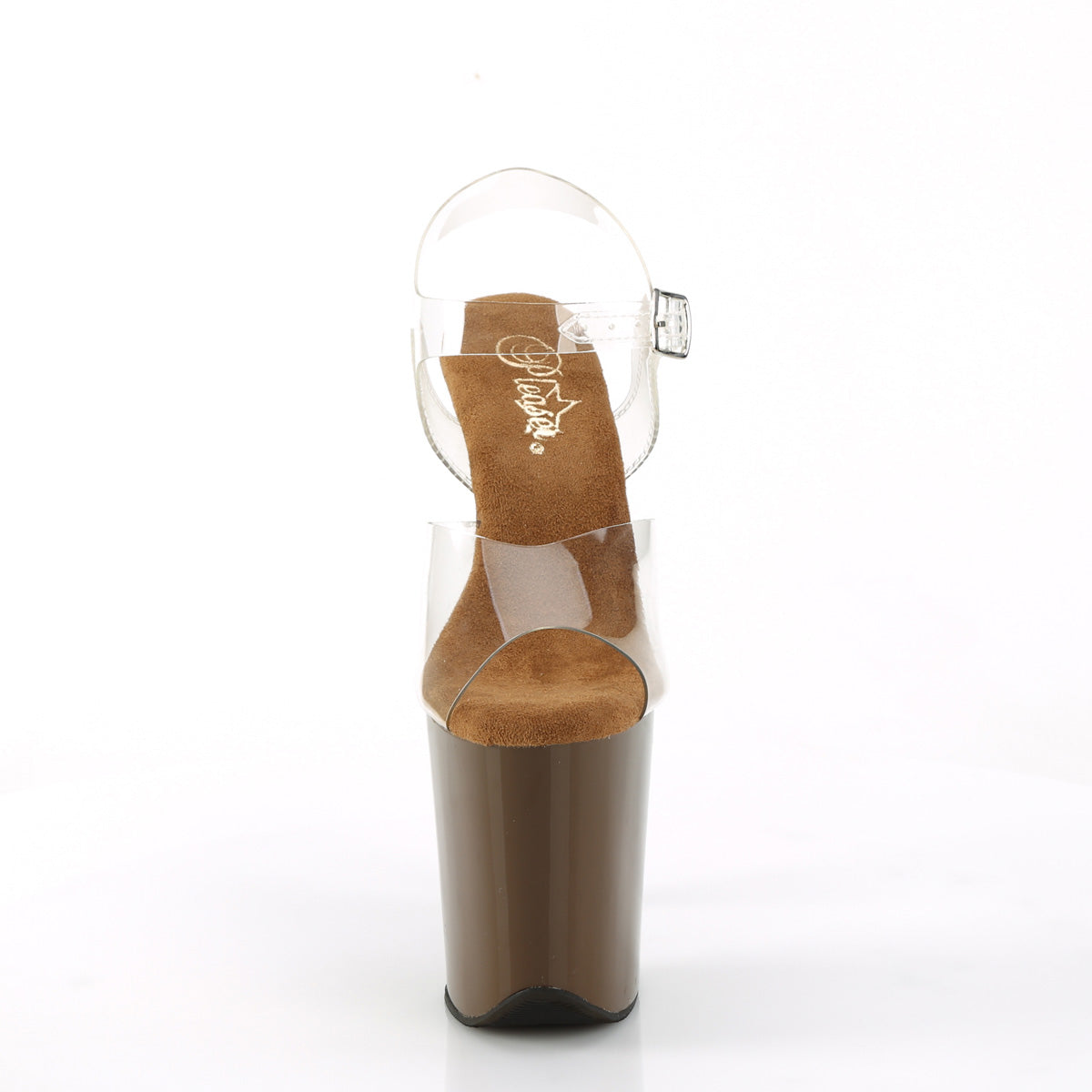 Pleaser  Sandals FLAMINGO-808 Clr/Mocha