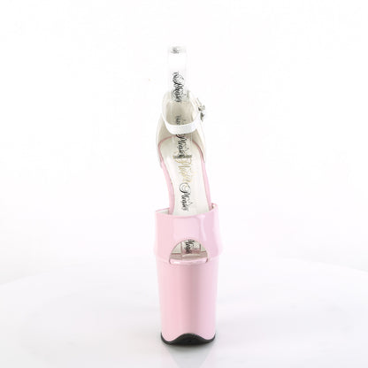 Pleaser   FLAMINGO-868 B. Pink -Wht Pat/B. Pink-Wht