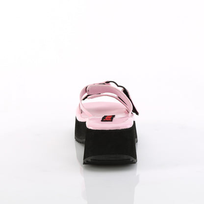 DemoniaCult  Sandals FLIP-12 B. Pink Holo Pat