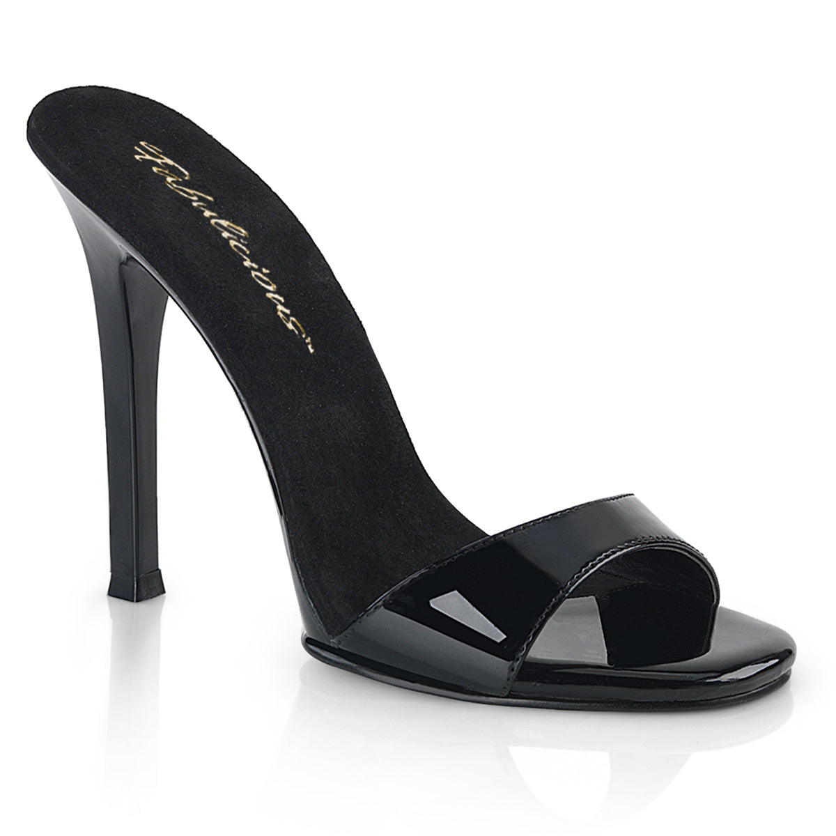 Fabulicious Womens Sandals GALA-01S Blk Pat/Blk