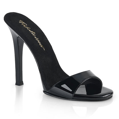 Fabulicious Womens Sandals GALA-01S Blk Pat/Blk