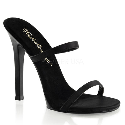 Fabulicious Womens Sandals GALA-02 Blk Satin