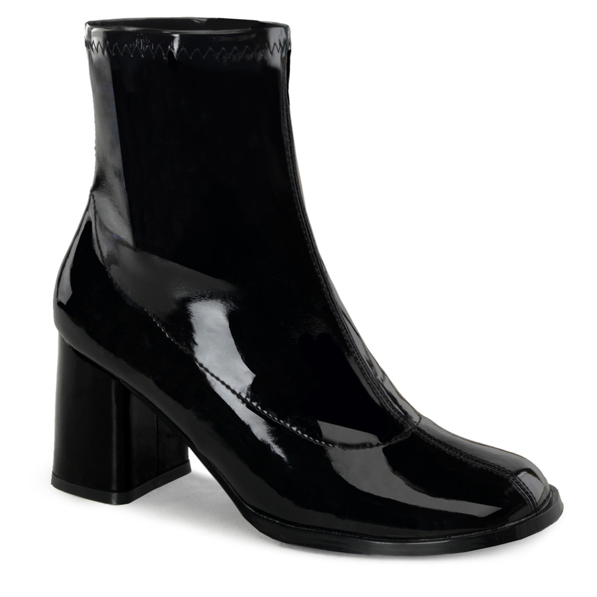 Funtasma Womens Ankle Boots GOGO-150 Blk Str Pat