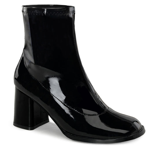 Funtasma Womens Ankle Boots GOGO-150 Blk Str Pat