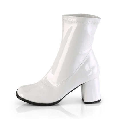 Funtasma Womens Ankle Boots GOGO-150 Wht Str Pat