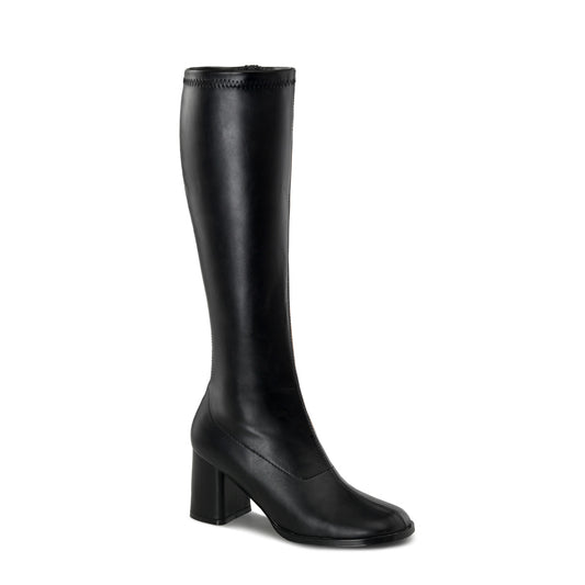 Funtasma Womens Boots GOGO-300 Blk Str Pu