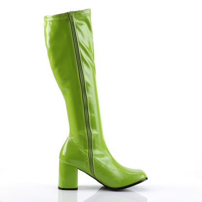 Funtasma Womens Boots GOGO-300 Lime Green Str Pat