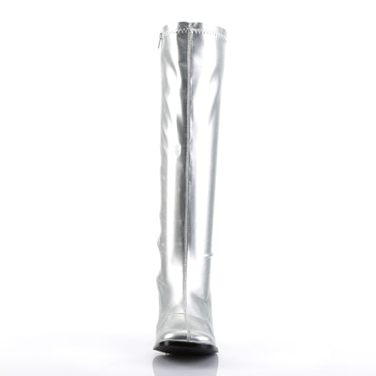 Funtasma Womens Boots GOGO-300 Slv Met. Str Pu