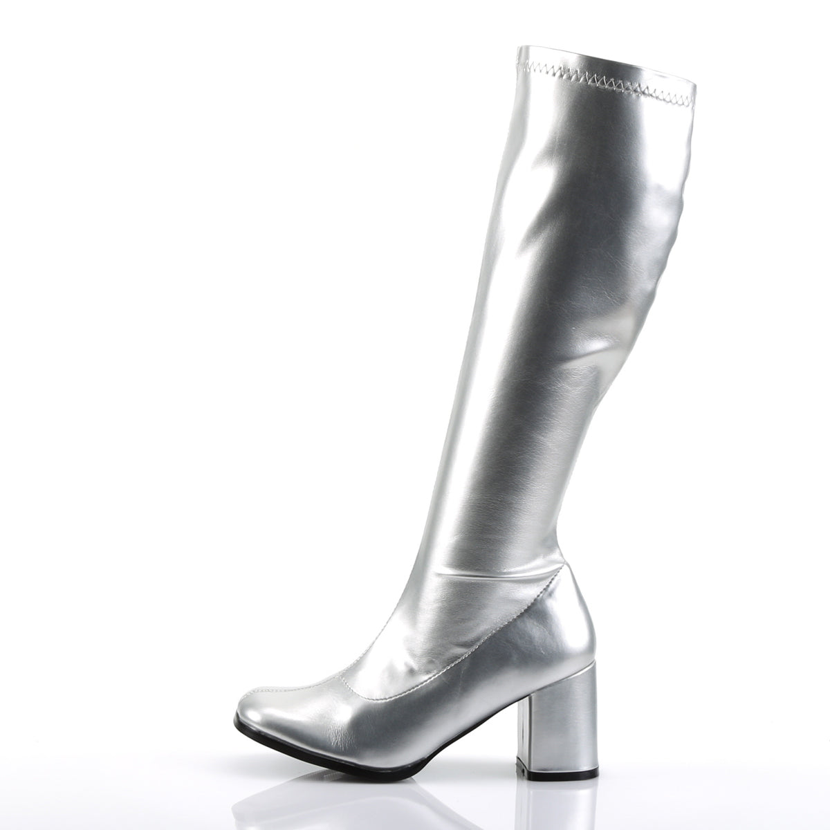 Funtasma Womens Boots GOGO-300 Slv Met. Str Pu