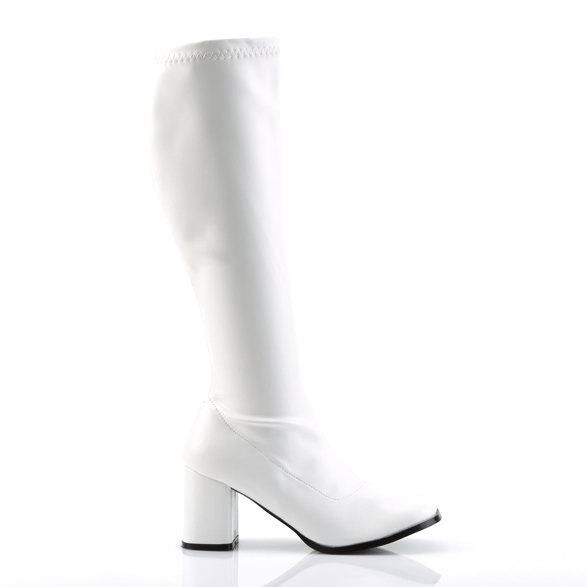 Funtasma Womens Boots GOGO-300 Wht Str Pu