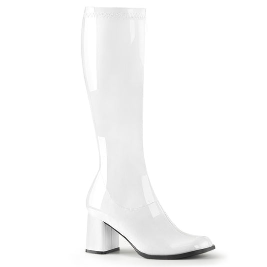 Funtasma Womens Boots GOGO-300 Wht Str Pat