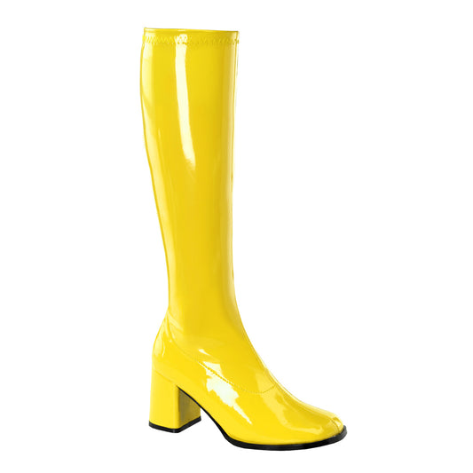 Funtasma Womens Boots GOGO-300 Yellow Str Pat