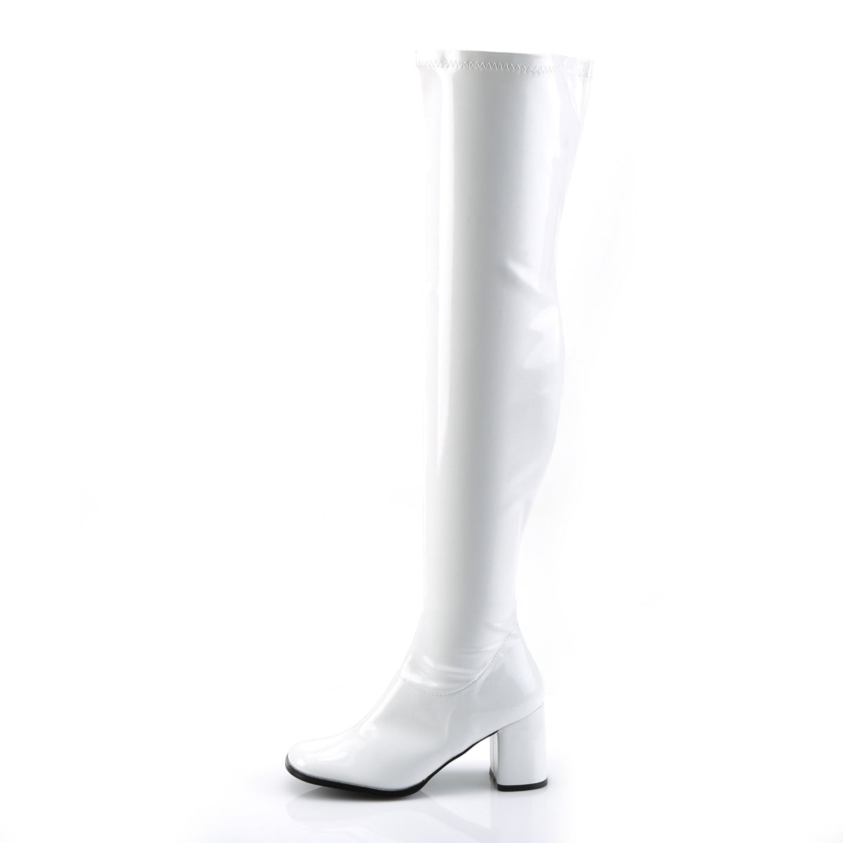 Funtasma Womens Boots GOGO-3000 Wht Str Pat