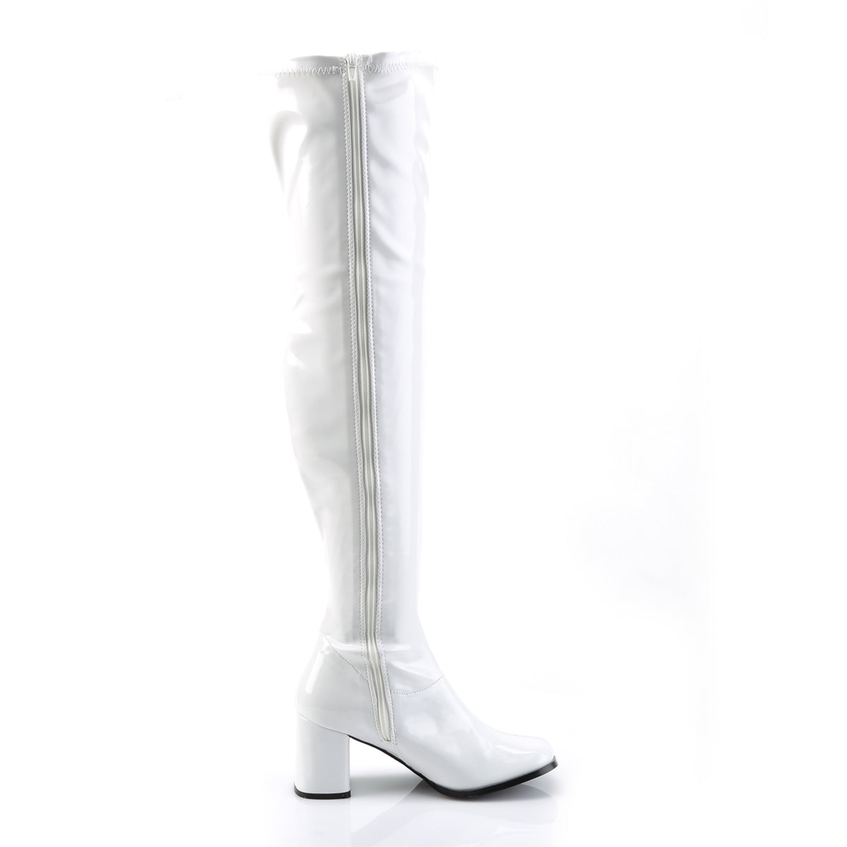 Funtasma Womens Boots GOGO-3000 Wht Str Pat