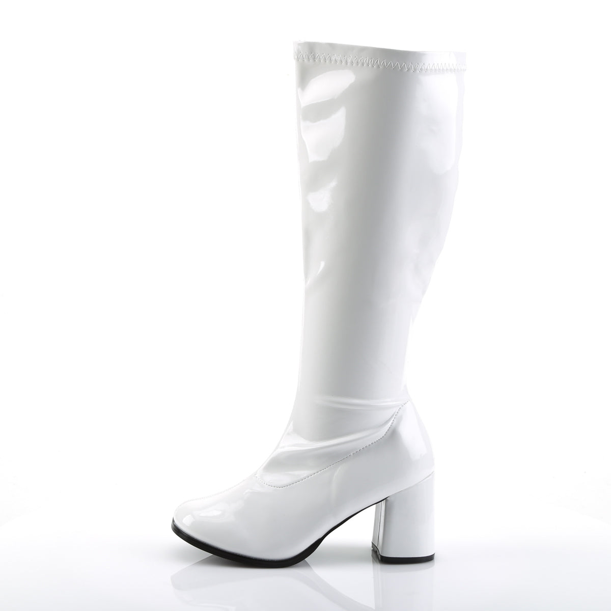 Funtasma Womens Boots GOGO-300X Wht Str Pat