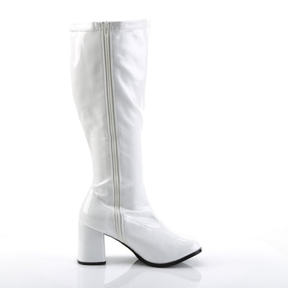 Funtasma Womens Boots GOGO-300X Wht Str Pat