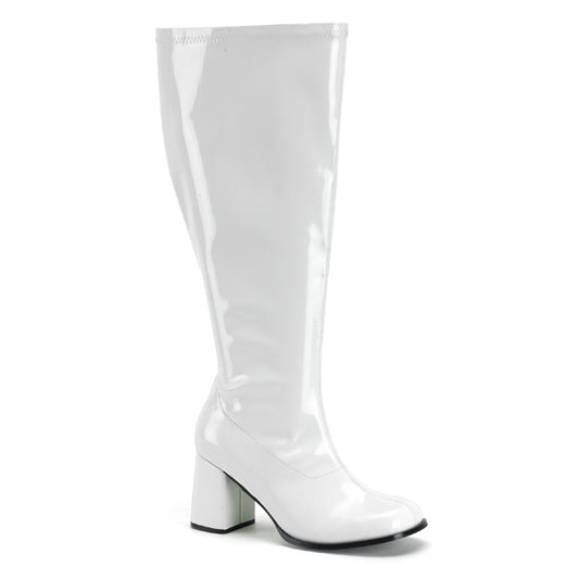 Funtasma Womens Boots GOGO-300X Wht Str Pat