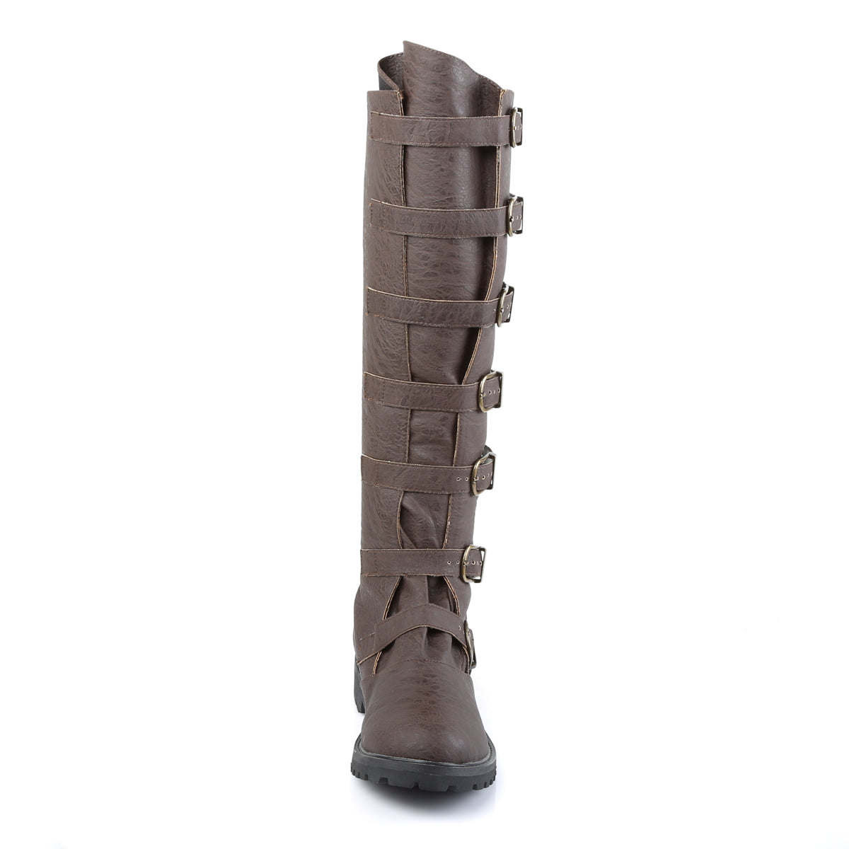 Funtasma Mens Boots GOTHAM-110 Brown Distressed Pu