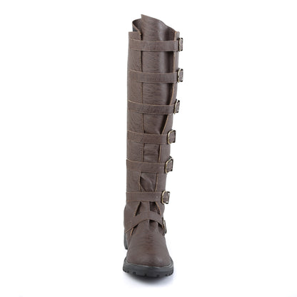 Funtasma Mens Boots GOTHAM-110 Brown Distressed Pu
