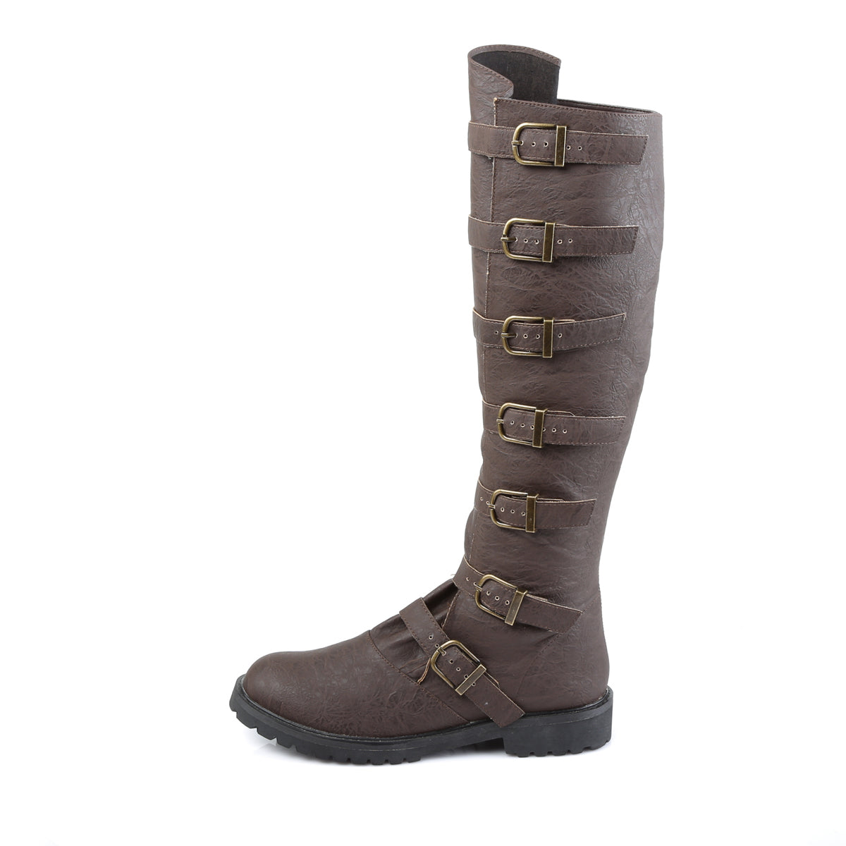 Funtasma Mens Boots GOTHAM-110 Brown Distressed Pu