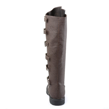 Funtasma Mens Boots GOTHAM-110 Brown Distressed Pu