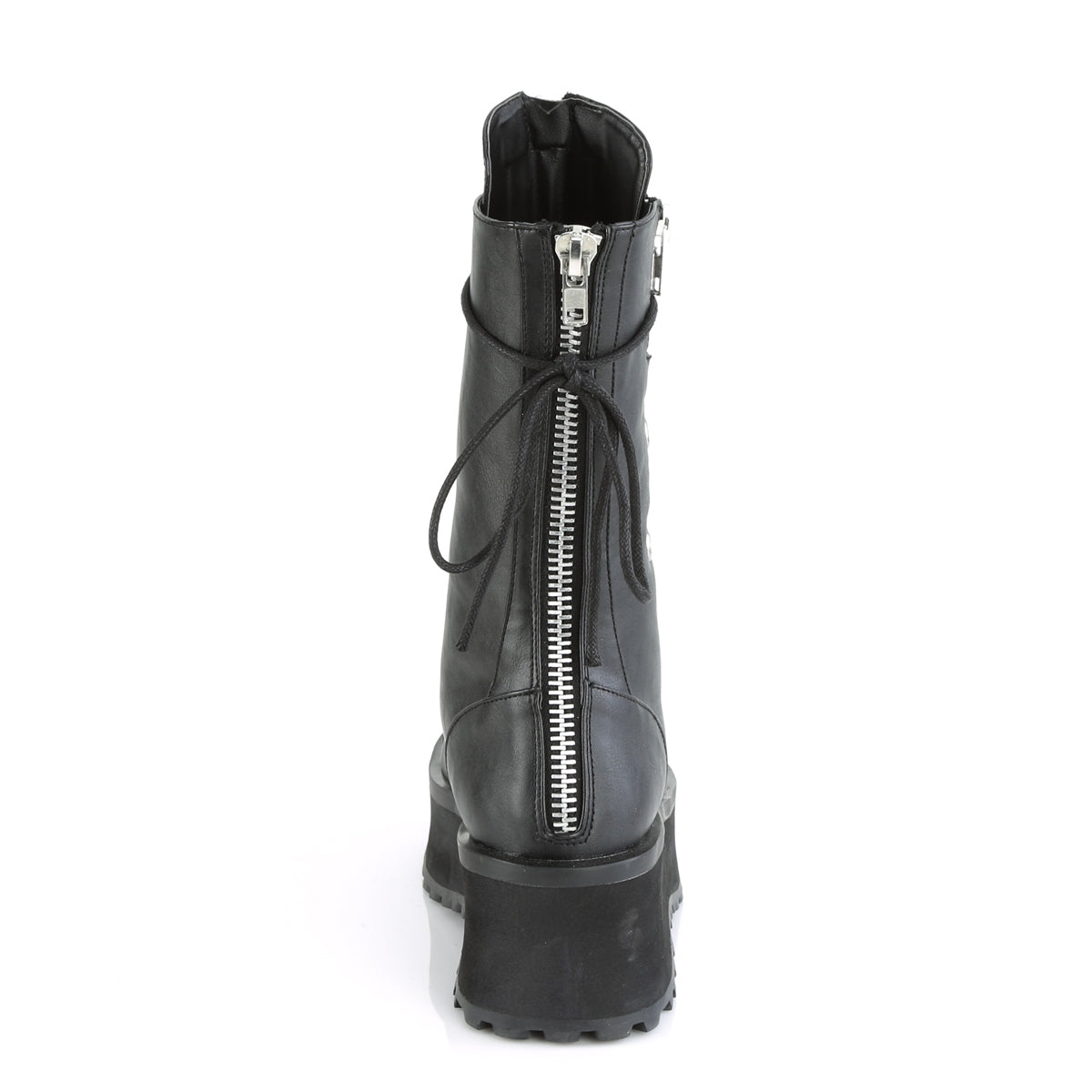 DemoniaCult Mens Boots GRAVEDIGGER-14 Blk Vegan Leather