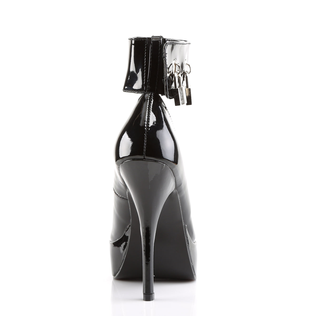 Devious Womens Pumps INDULGE-534 Blk Pat