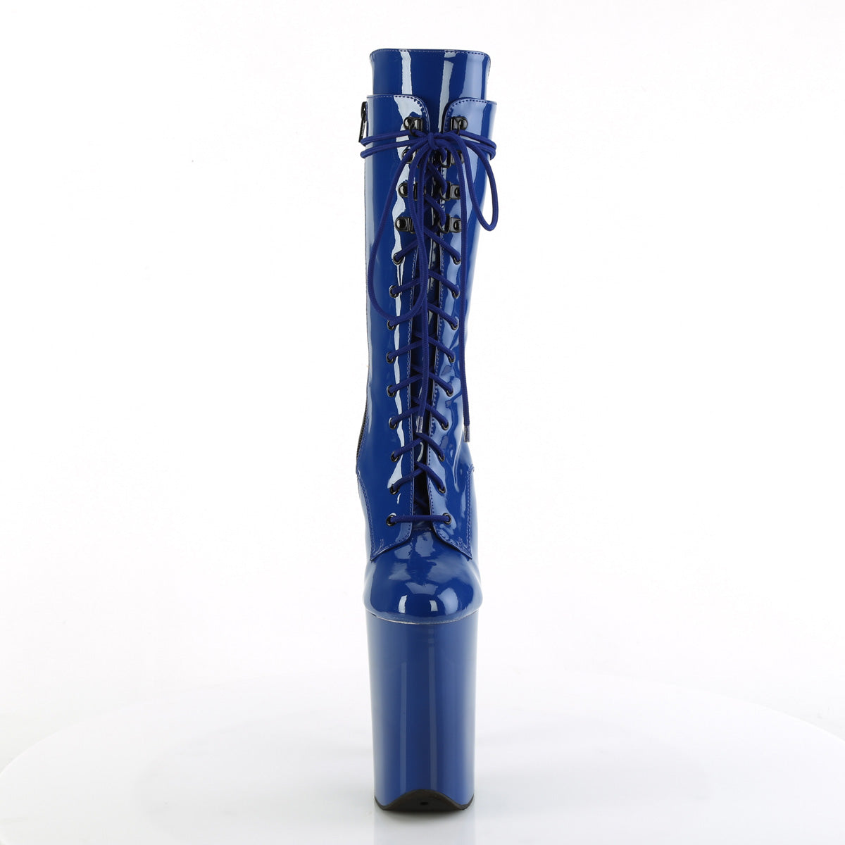 Pleaser  Ankle Boots INFINITY-1050 Royal Blue Pat/Royal Blue