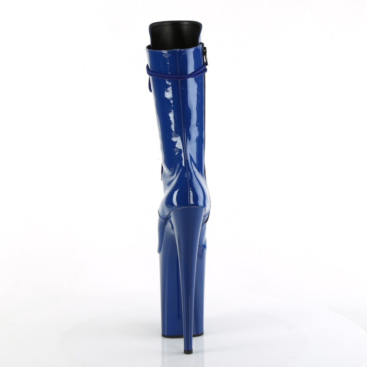 Pleaser  Ankle Boots INFINITY-1050 Royal Blue Pat/Royal Blue