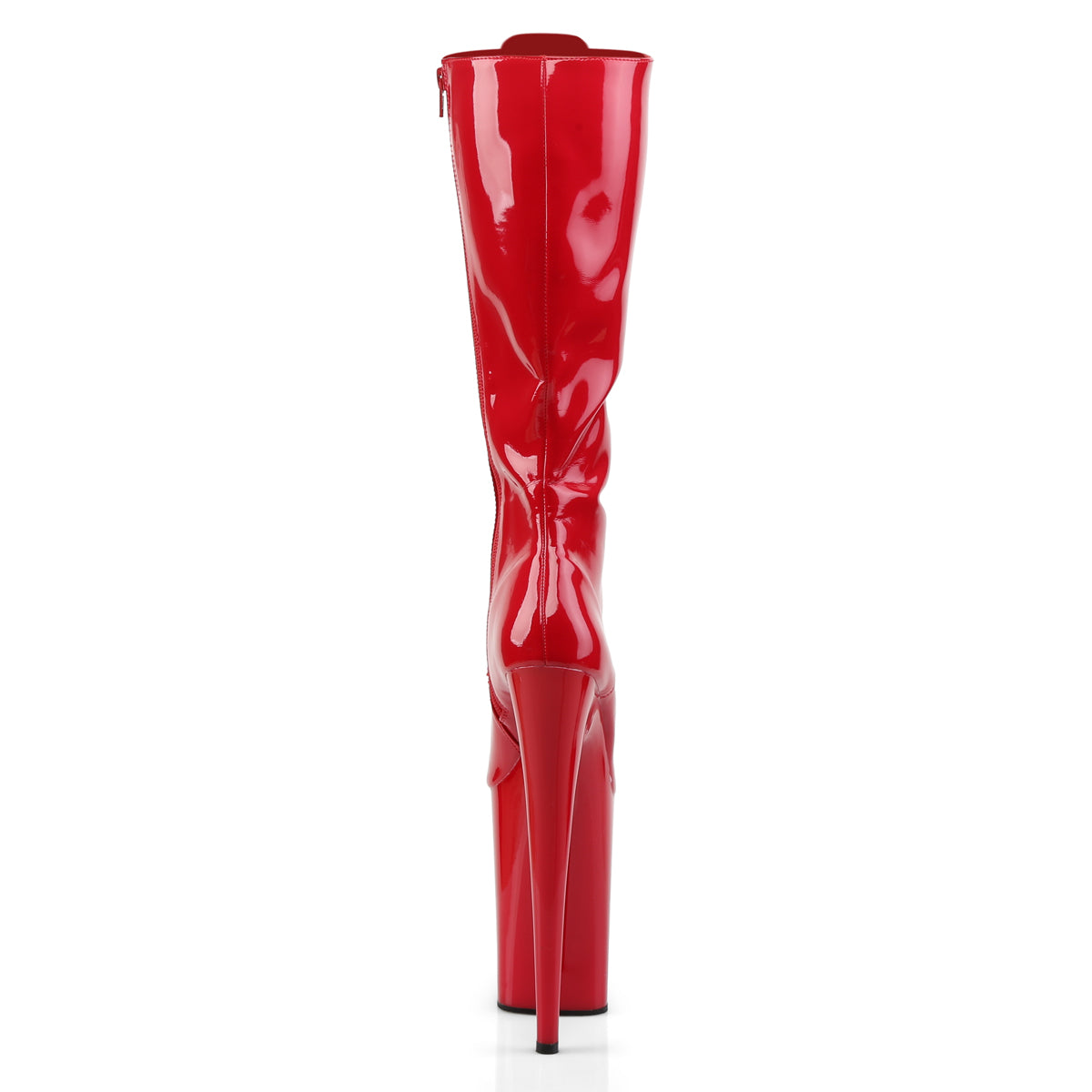 Pleaser Womens Boots INFINITY-2020 Red Pat/Red
