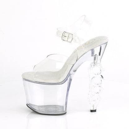 Pleaser Womens Sandals IRONGRIP-708 Clr/Clr