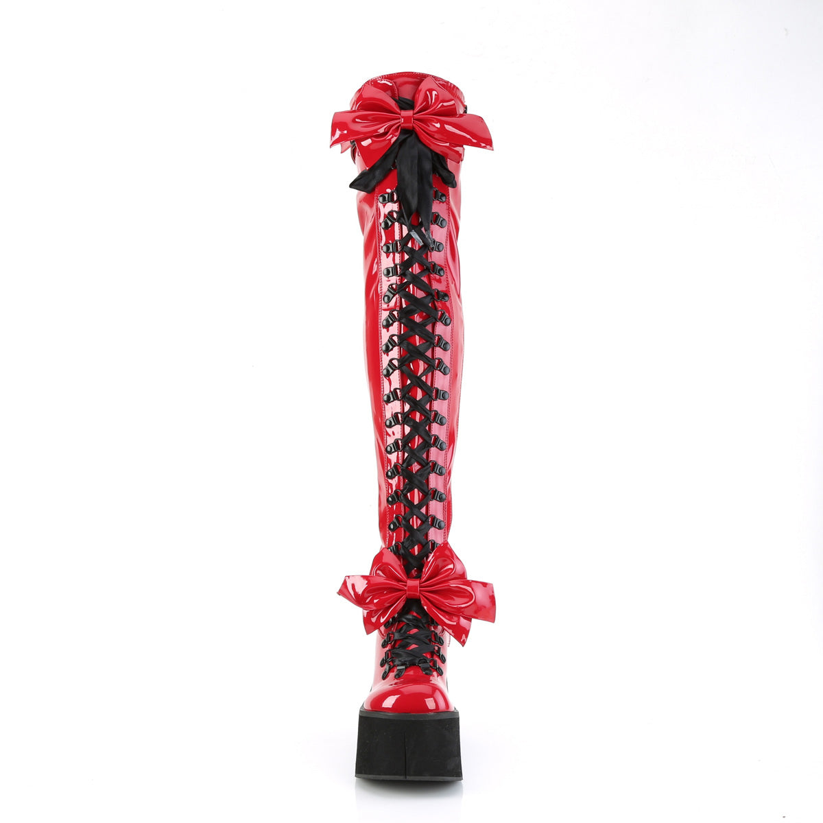 DemoniaCult  Boots KERA-303 Red Pat