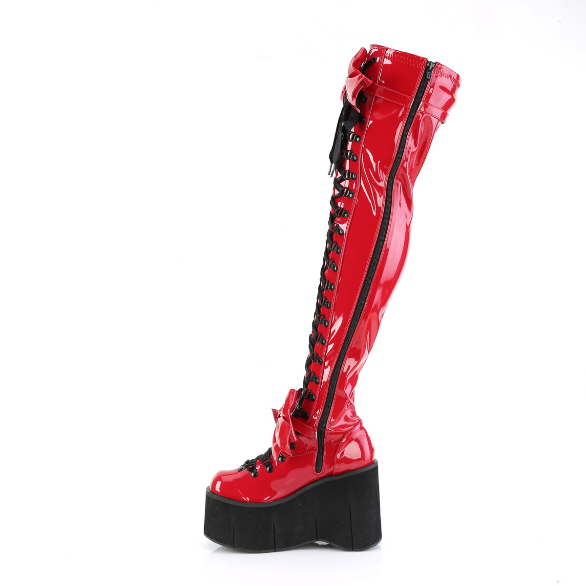 DemoniaCult  Boots KERA-303 Red Pat