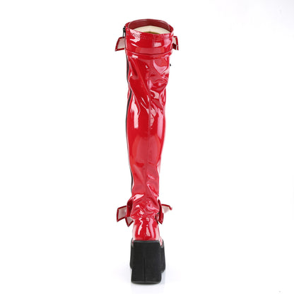 DemoniaCult  Boots KERA-303 Red Pat