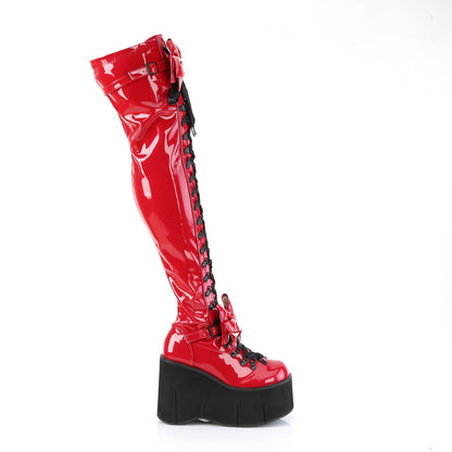 DemoniaCult  Boots KERA-303 Red Pat