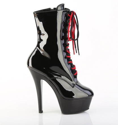 Pleaser Women's Platform Shoes KISS-1020-1 Blk/Blk